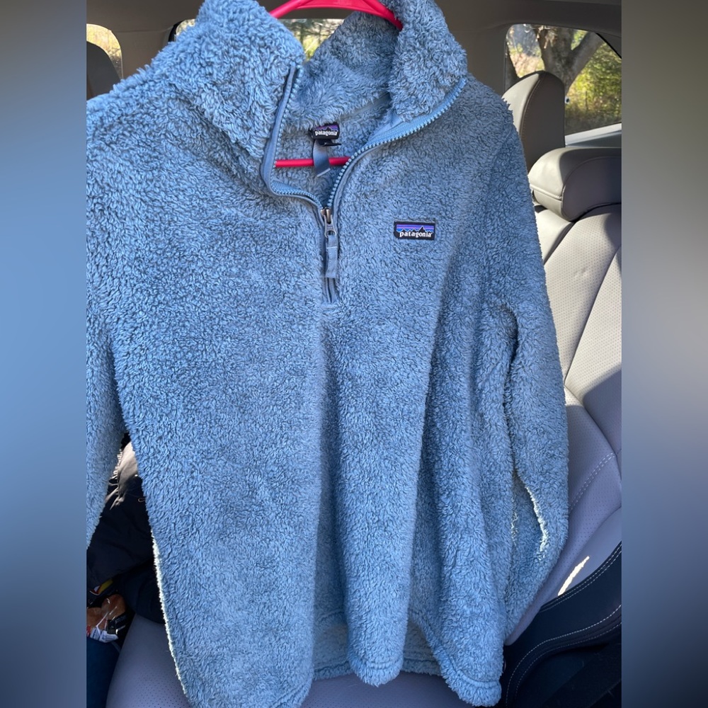 Patagonia fleece zip pullover